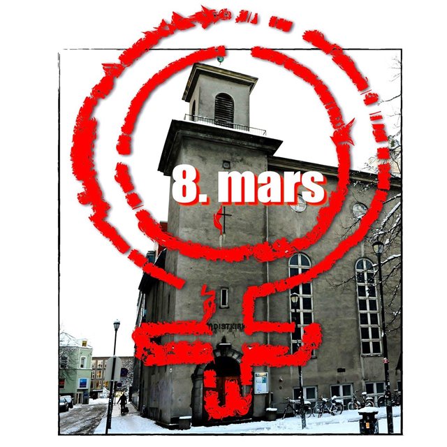 Søndagssamling på kvinnedagen