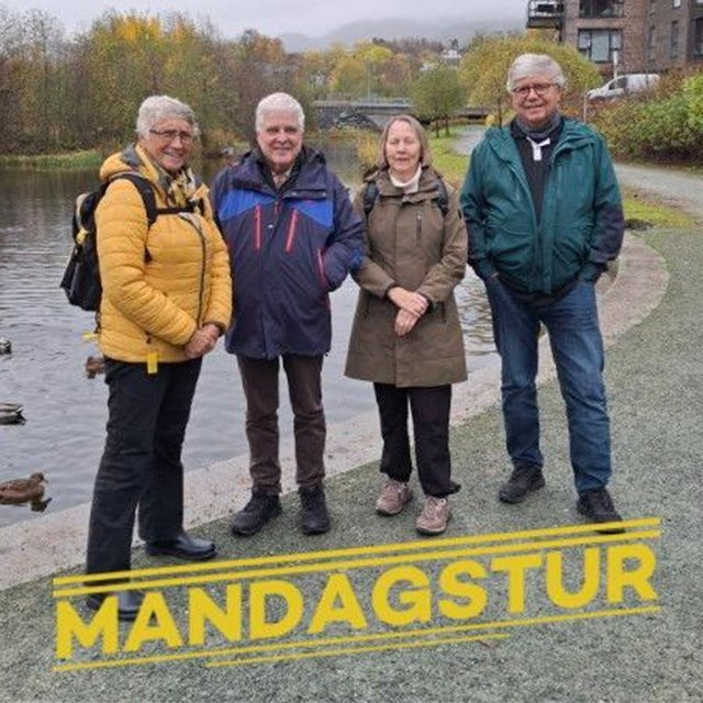 Mandagstur med juleavslutning