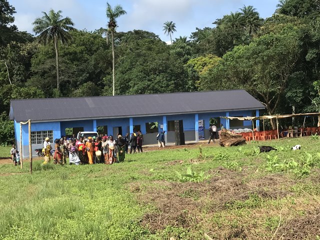 Ny skole i Koidu Buima