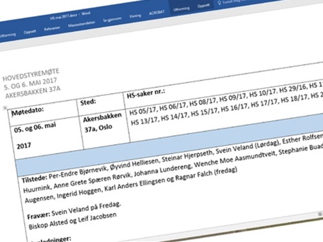 Klart for nytt hovedstyremøte